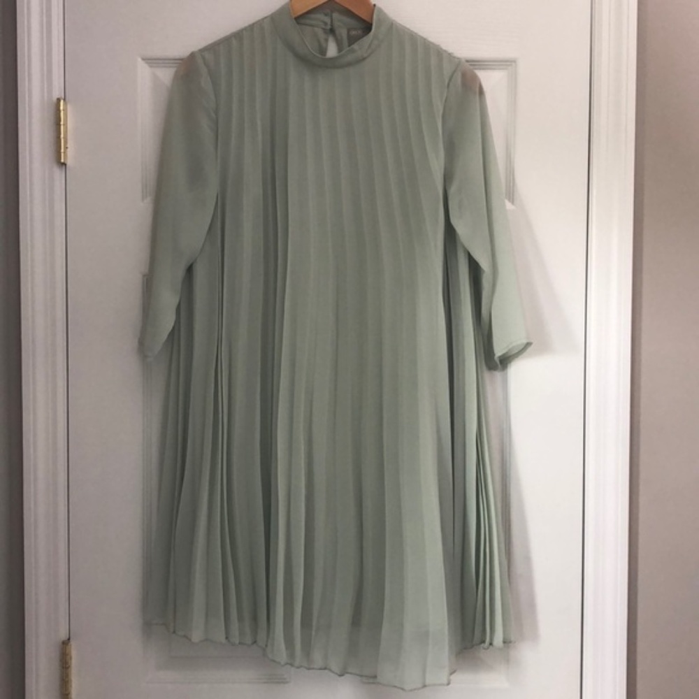 Asos Pleated Trapeze Maternity dress